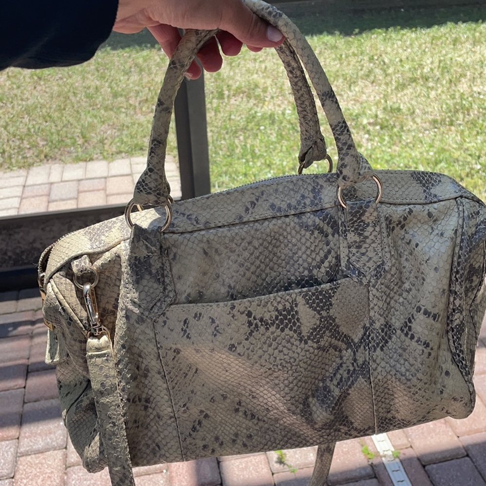 Lauren Merkin snakeskin bag